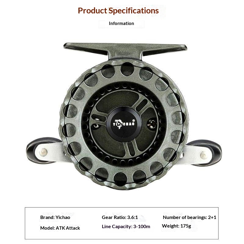 YI CHAO Atk Raft Fishing Reel  - Ice Fishing Line review and price