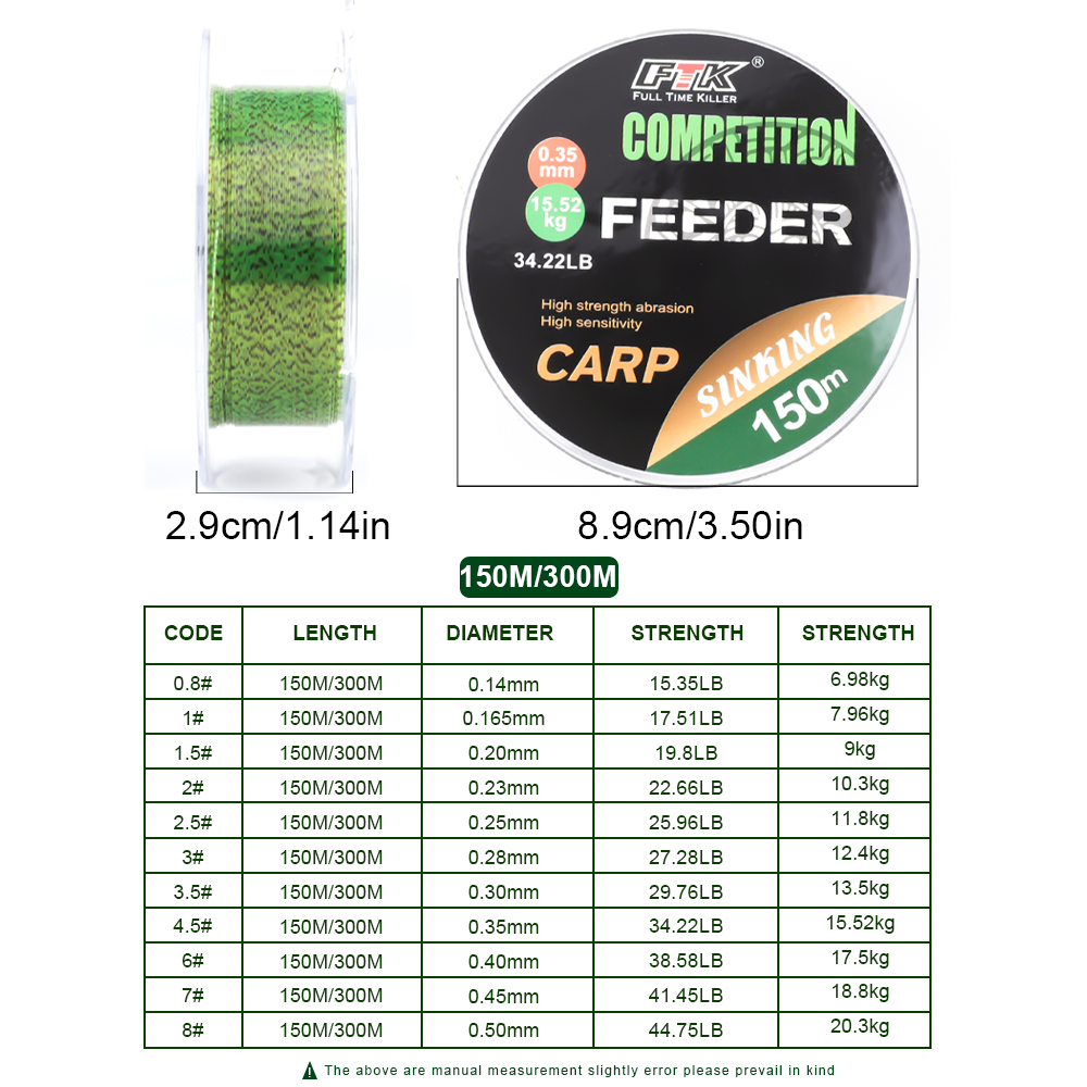 FTK  3D Invisible Carp Fishing - Ice Fishing Line review and price