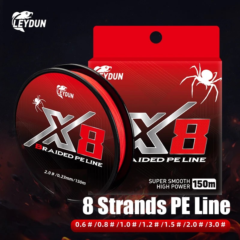 LEYDUN Not-Fading Red Fishing  - Ice Fishing Line review and price