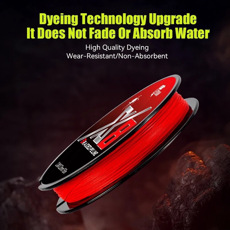 LEYDUN Not-Fading Red Fishing  - Ice Fishing Line review and price