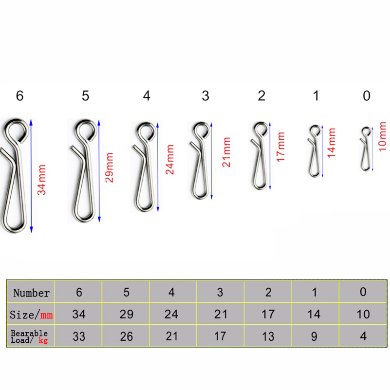 50pcs/box Bearing Lock Rolling - Monofilament Line review and price