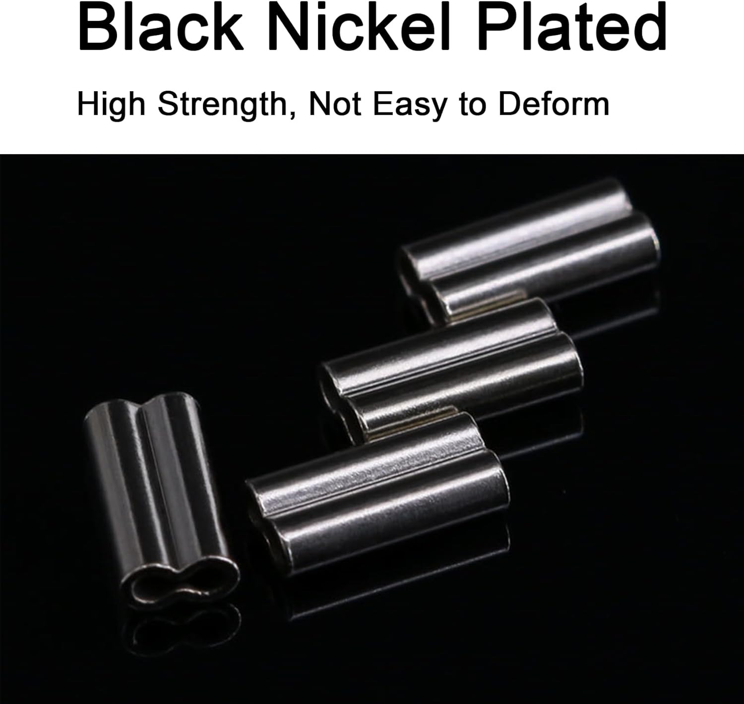 Copper Double Barrel Crimp Sle - Monofilament Line review and price
